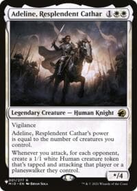 Adeline, Resplendent Cathar - The List Reprints - Magic: The Gathering card