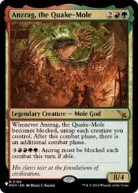 Anzrag, the Quake-Mole - The List Reprints - Magic: The Gathering card