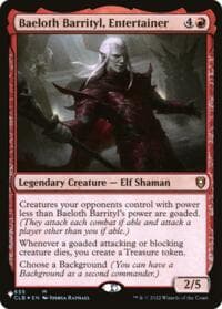 Baeloth Barrityl, Entertainer - The List Reprints - Magic: The Gathering card