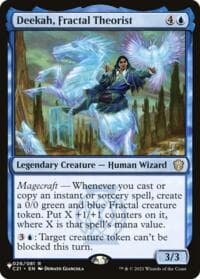 Deekah, Fractal Theorist - The List Reprints - Magic: The Gathering card