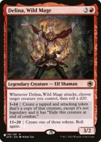 Delina, Wild Mage - The List Reprints - Magic: The Gathering card