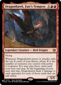 Dragonhawk, Fate's Tempest - The List Reprints - Magic: The Gathering card