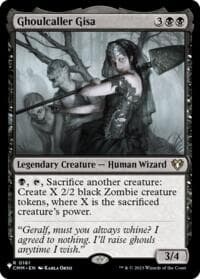 Ghoulcaller Gisa - The List Reprints - Magic: The Gathering card