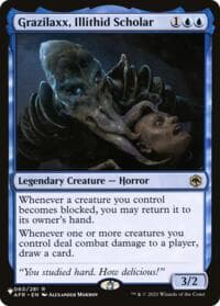 Grazilaxx, Illithid Scholar - The List Reprints - Magic: The Gathering card
