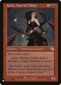 Jeska, Warrior Adept - The List Reprints - Magic: The Gathering card