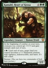 Kamahl, Heart of Krosa - The List Reprints - Magic: The Gathering card