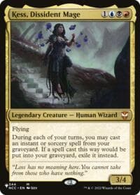 Kess, Dissident Mage - The List Reprints - Magic: The Gathering card