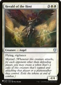 Herald of the Host - The List Reprints - Magic: The Gathering card