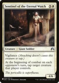 Sentinel of the Eternal Watch - The List Reprints - Magic: The Gathering card
