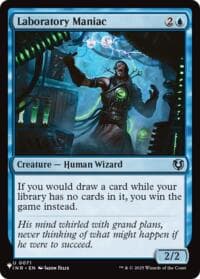 Laboratory Maniac (INR) - The List Reprints - Magic: The Gathering card