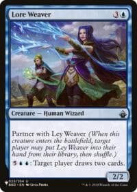Lore Weaver - The List Reprints - Magic: The Gathering card