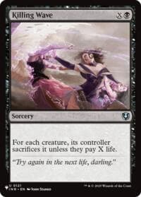Killing Wave - The List Reprints - Magic: The Gathering card