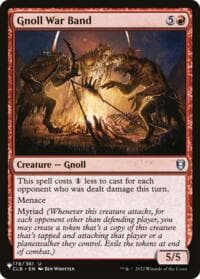 Gnoll War Band - The List Reprints - Magic: The Gathering card