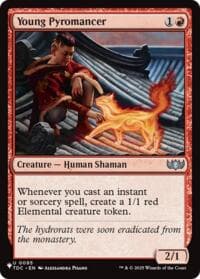 Young Pyromancer (TDC) - The List Reprints - Magic: The Gathering card