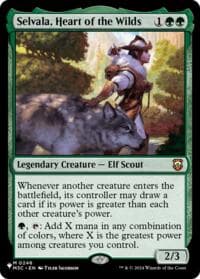 Selvala, Heart of the Wilds (M3C) - The List Reprints - Magic: The Gathering card