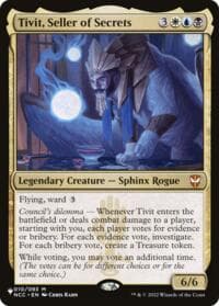 Tivit, Seller of Secrets - The List Reprints - Magic: The Gathering card