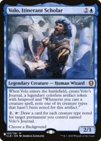 Volo, Itinerant Scholar - The List Reprints - Magic: The Gathering card