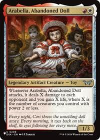 Arabella, Abandoned Doll - The List Reprints - Magic: The Gathering card
