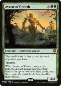 Avatar of Growth - The List Reprints - Magic: The Gathering card