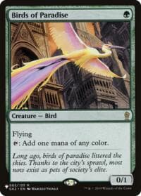 Birds of Paradise (GK2) - The List Reprints - Magic: The Gathering card