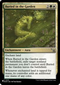 Buried in the Garden - The List Reprints - Magic: The Gathering card