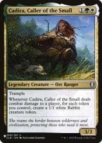 Cadira, Caller of the Small - The List Reprints - Magic: The Gathering card