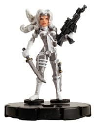 Silver Sable - Mutant Mayhem - Heroclix card