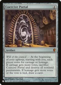 Coercive Portal - The List Reprints - Magic: The Gathering card