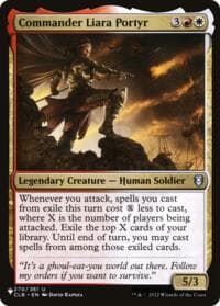 Commander Liara Portyr - The List Reprints - Magic: The Gathering card