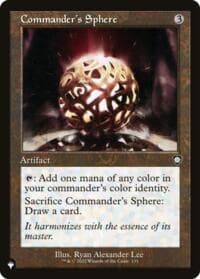 Commander's Sphere (BRC) - The List Reprints - Magic: The Gathering card