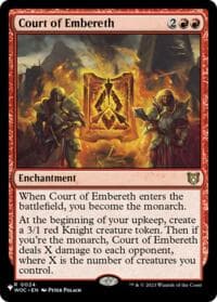 Court of Embereth - The List Reprints - Magic: The Gathering card