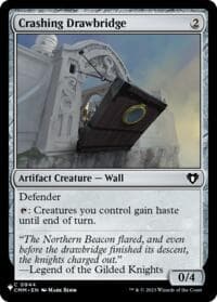 Crashing Drawbridge - The List Reprints - Magic: The Gathering card