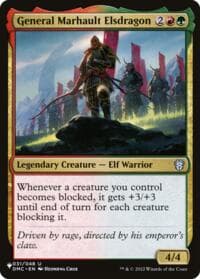General Marhault Elsdragon - The List Reprints - Magic: The Gathering card