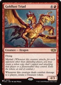 Goldlust Triad - The List Reprints - Magic: The Gathering card