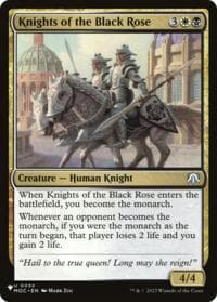 Knights of the Black Rose - The List Reprints - Magic: The Gathering card