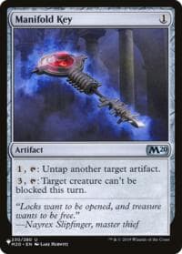 Manifold Key - The List Reprints - Magic: The Gathering card