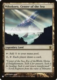 Mikokoro, Center of the Sea - The List Reprints - Magic: The Gathering card