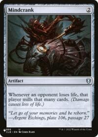 Mindcrank - The List Reprints - Magic: The Gathering card