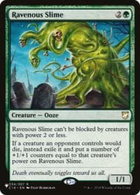 Ravenous Slime - The List Reprints - Magic: The Gathering card