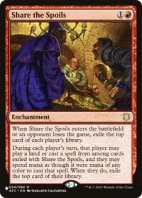 Share the Spoils - The List Reprints - Magic: The Gathering card