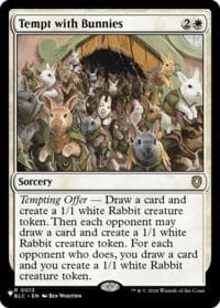 Tempt with Bunnies - The List Reprints - Magic: The Gathering card