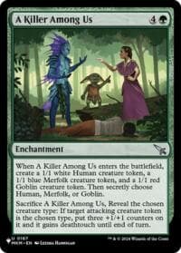 A Killer Among Us - The List Reprints - Magic: The Gathering card
