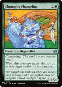 Chomping Changeling - The List Reprints - Magic: The Gathering card