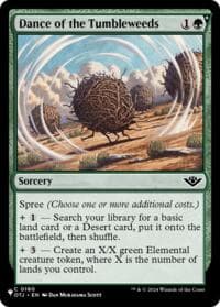 Dance of the Tumbleweeds - The List Reprints - Magic: The Gathering card