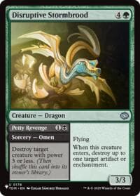 Disruptive Stormbrood - The List Reprints - Magic: The Gathering card