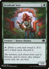 Fa'adiyah Seer - The List Reprints - Magic: The Gathering card