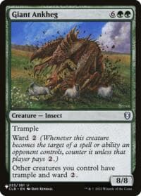 Giant Ankheg - The List Reprints - Magic: The Gathering card