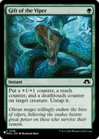 Gift of the Viper - The List Reprints - Magic: The Gathering card