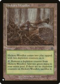 Hickory Woodlot - The List Reprints - Magic: The Gathering card