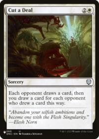 Cut a Deal - The List Reprints - Magic: The Gathering card